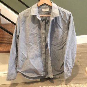 Everlane relaxed Oxford shirt button up light blue